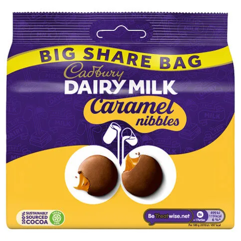Cadbury Caramel Milk Chocolate 186g