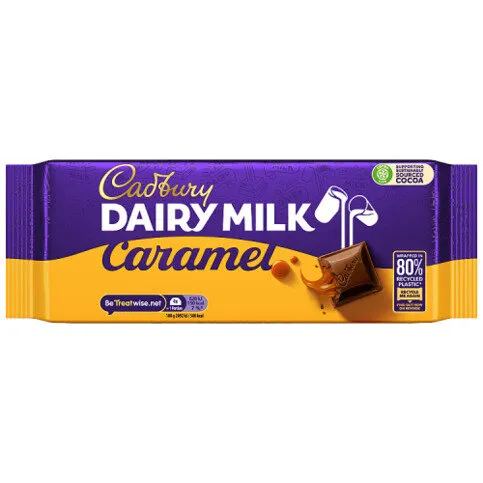 Cadbury Dairy Milk Caramel Chocolate Bar 180 g