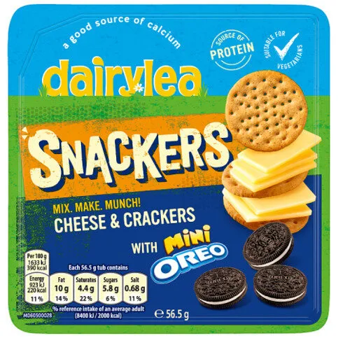 Dairylea Snackers Oreo Convenience Meals 56.5g