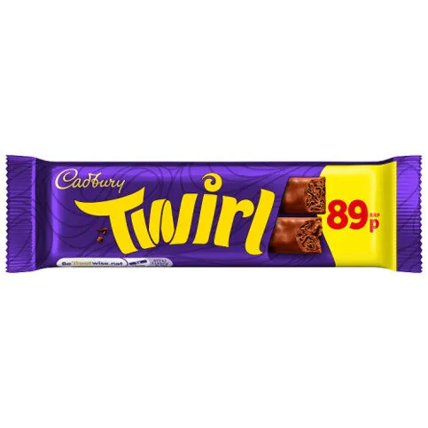 Cadbury Twirl Milk Chocolate Bar 43g