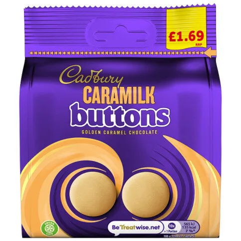 Cadbury Caramilk Buttons Chocolate 85g