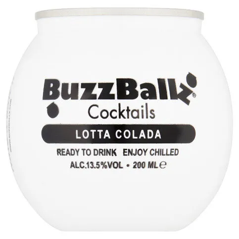 BuzzBallz Lotta Colada Cocktails 200ml