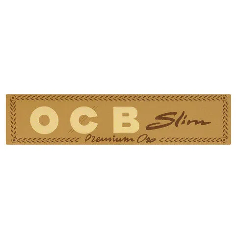 OCB Slim Premium Oro Natural Arabic Gum 32 Leaves