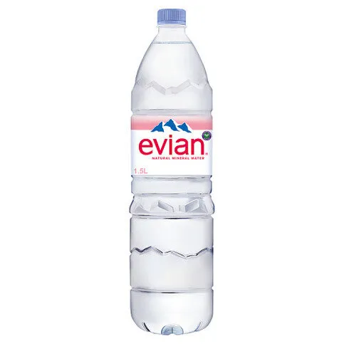 Evian Still Natural Mineral Water 1.5L