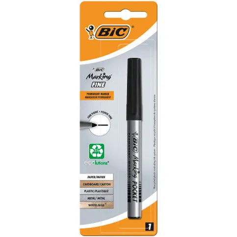 BIC Marking Fine Marker Black x1