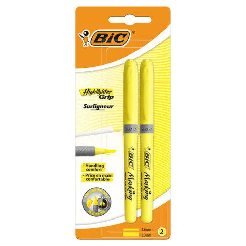 BIC Brite Liner Grip 2 Highlighter