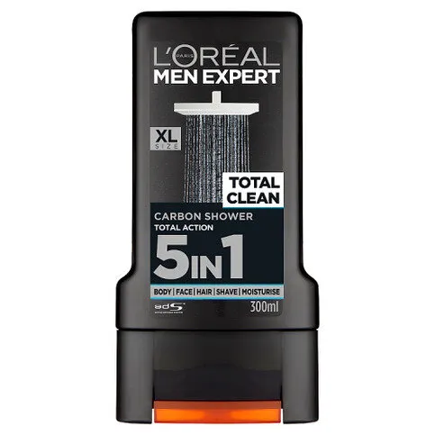 L'Oreal Men Expert Total Clean Shower Gel 300ml