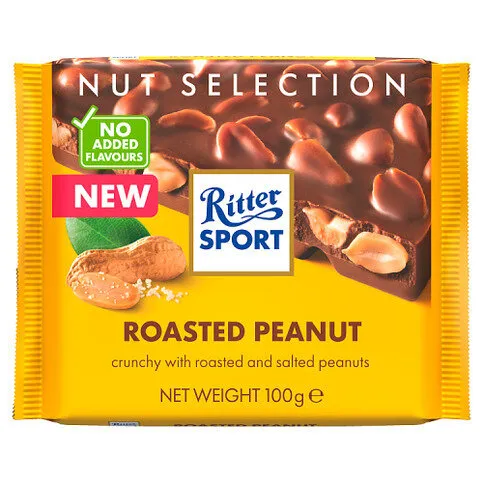 Ritter Sport Roasted Peanut Nut Selection 100g