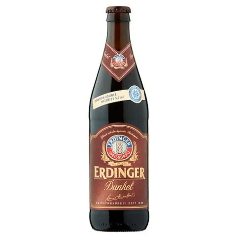 Erdinger Dunkel Wheat Beer 500ml Bottle