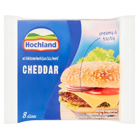 Hochland Cheddar 8 Thick Slices 200g