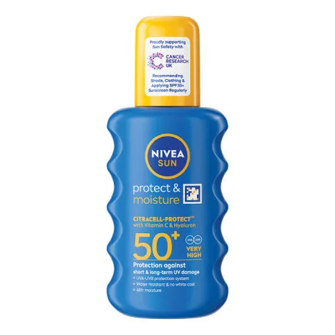NIVEA Protect & Moisture Pump Spray spf50+ 200ml 200ML