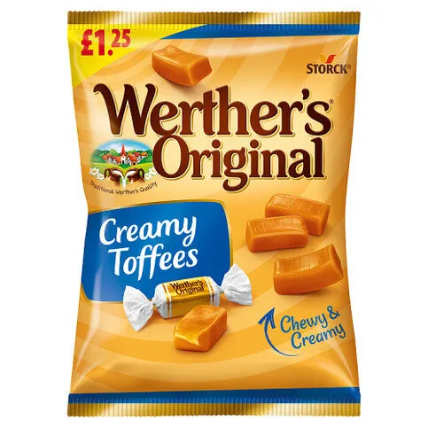 Werther's Original Creamy Toffees 110g
