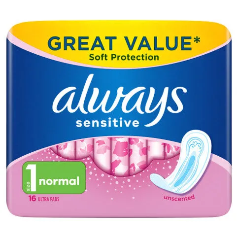 ALWAYS SENSITIVE NORMAL 16'S