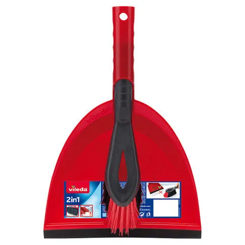 Vileda 2 in 1 Dustpan Set