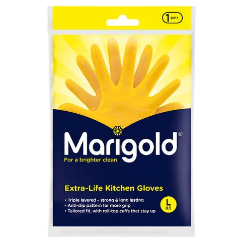 Marigold Extra-Life Kitchen Gloves L 8.5 1 Pair