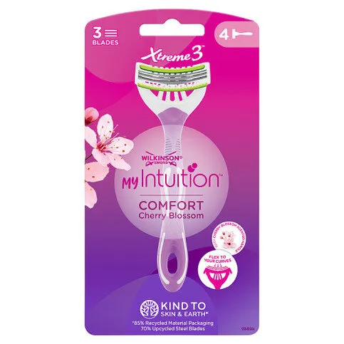 WILKINSON SWORD DISP BEAUTY RAZORS X3 4S
