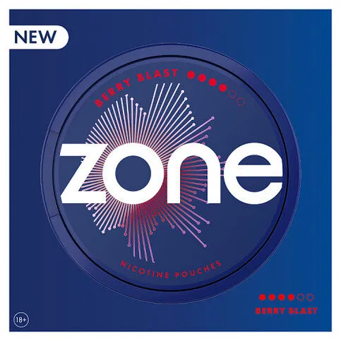 Zone Berry Blast Nicotine Pouches 11mg