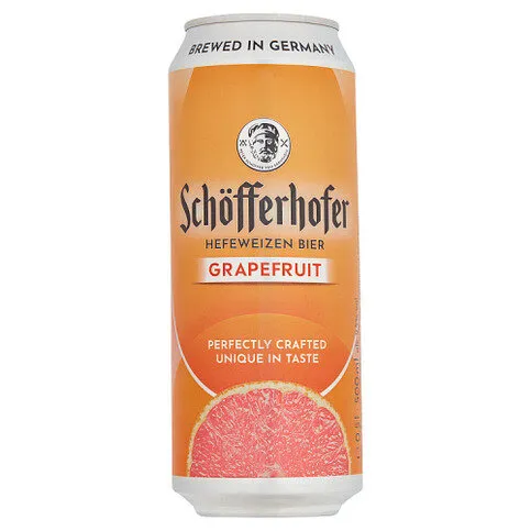Schöfferhofer Grapefruit Hefeweizen Bier 500ml