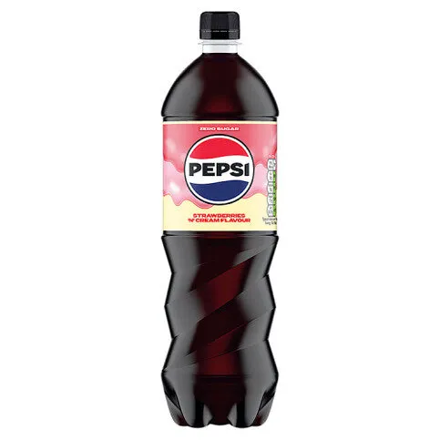 Pepsi Strawberries 'N' Cream Flavour 1.25 Litres