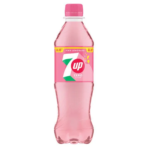 7Up Zero Sugar Pink Lemonade 500ml