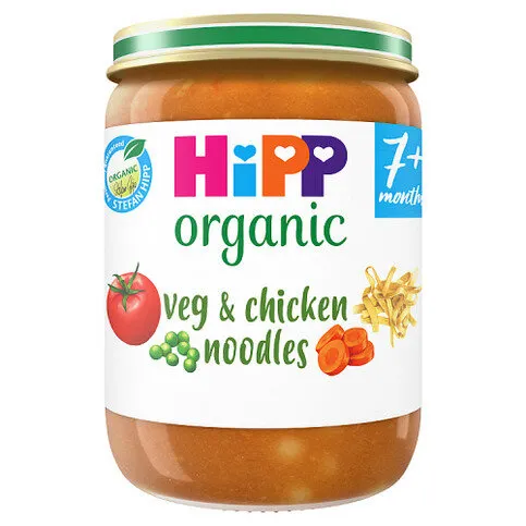 Hipp Organic Veg & Chicken Noodles 7+ Months 190g