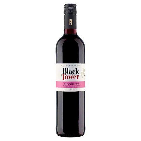 Black Tower Smooth Red Wine 75cl