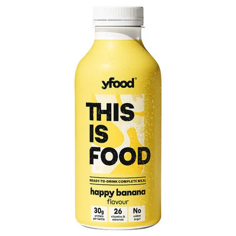 YFood This is Food Ready-to-Drink Complete Meal Happy Banana Flavour 500ml