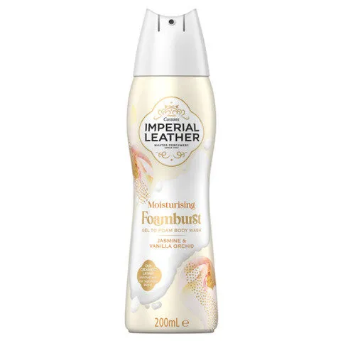 IMPERIAL LEATHER FOAMBURST JASMINE & VANILLA 200ML