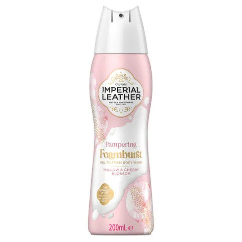 IMPERIAL LEATHER FOAMBURST MALLOW & CHERRY 200ML