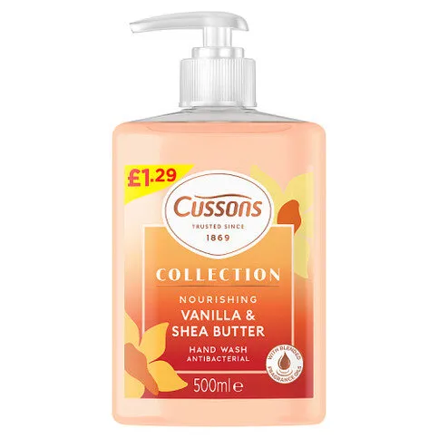 Cussons Collection Nourishing Vanilla & Shea Butter Hand Wash 500ml