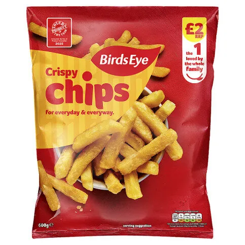 Birds Eye Crispy Chips 600g