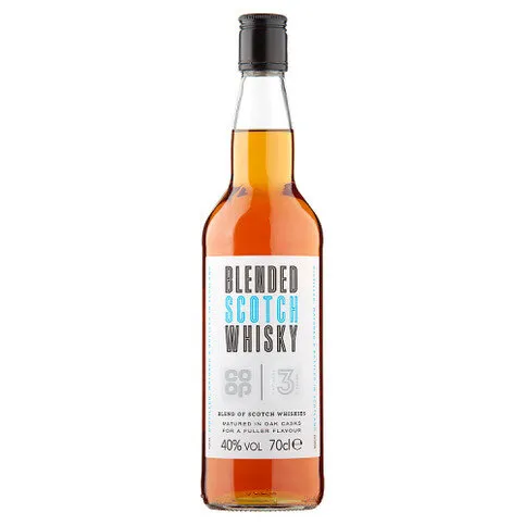 Co Op Blended Scotch Whisky Oak Aged 3 Years 70cl