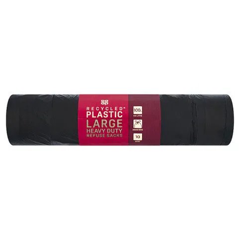 Co-op 10 Large Heavy Duty Refuse Sacks