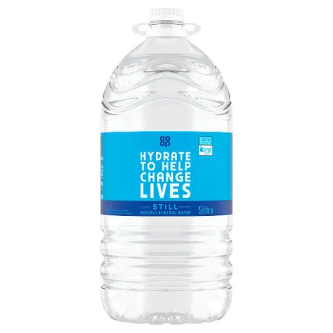 Co-op Natural Mineral Water Still 5 Litre