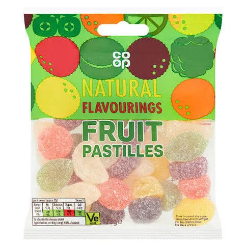 Co-op Fruit Pastilles 175g