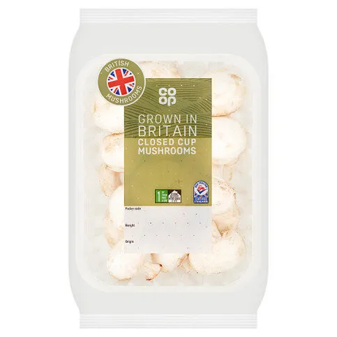 Co-op Closed Cup Mushrooms 300g