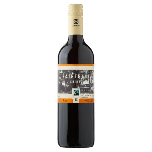 Co-op Fairtrade Shiraz 75cl