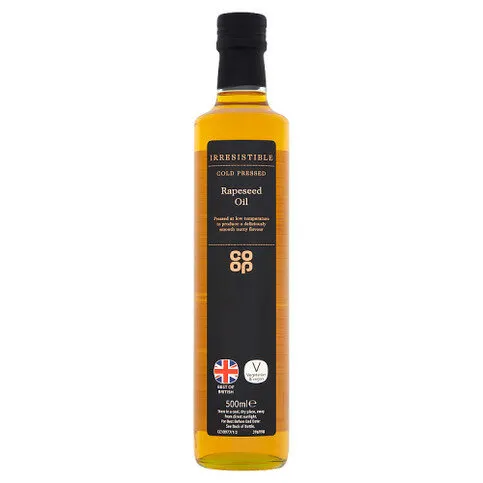Co-op Irresistible Rapeseed Oil 500ml