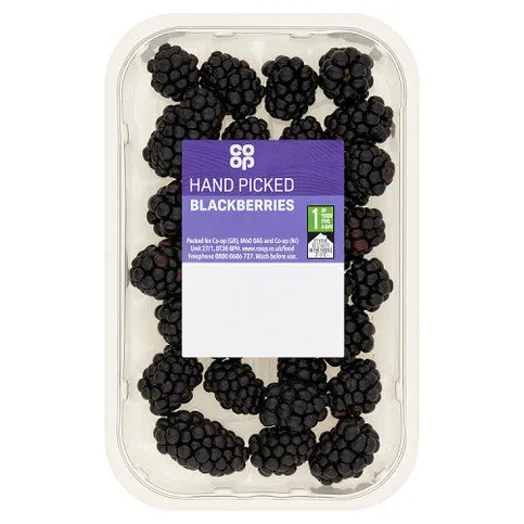 Co-op Hand Picked Blackberries 150g