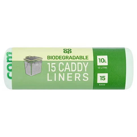Co-op 15 Biodegradable Caddy Liners Bags