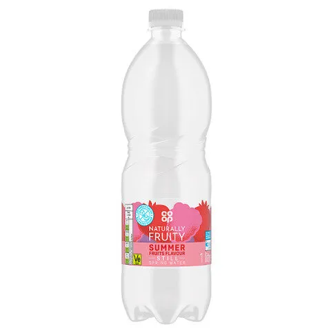 Co-op Still Summer Fruits Flavour Spring Water 1L