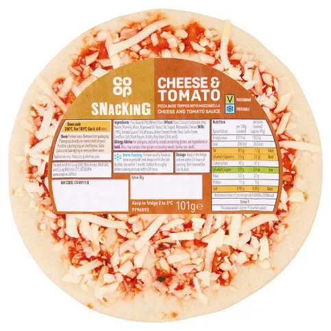 Co-op Snacking Cheese & Tomato 101g