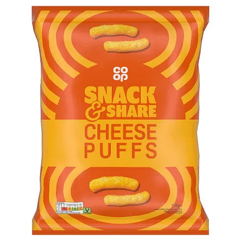 Co-op Cheese Puffs 150g