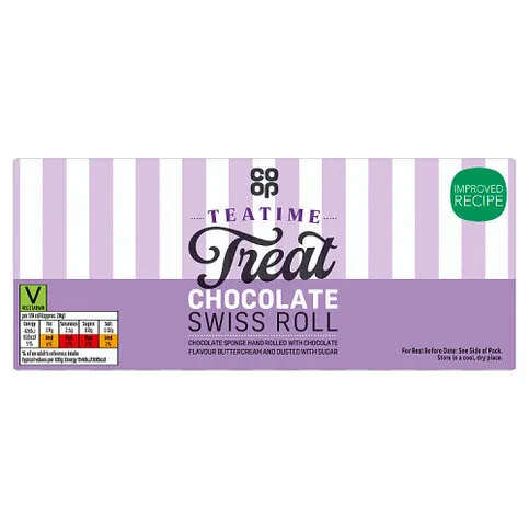 Co-op Teatime Treat Chocolate Swiss Roll