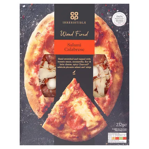 Co-op Irresistible Wood Fired Salami Calabrese 232g