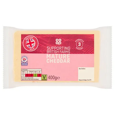 Co-op Mature Cheddar 400g