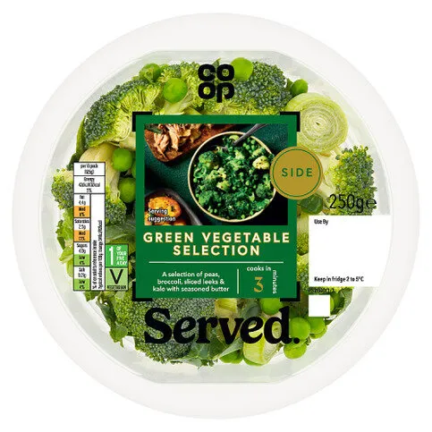Co-op Green Vegetable Selection 250g