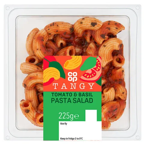 Co Op Tomato & Basil Pasta 225g