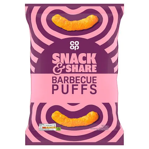 Co-op Barbecue Puffs 125g