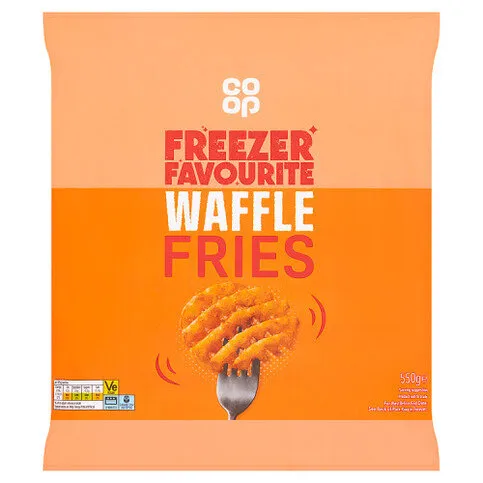 Co-op Waffle Fries 550g